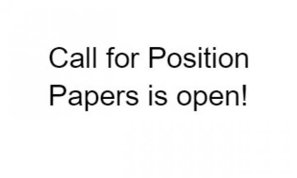 Call for Position Papers announced!